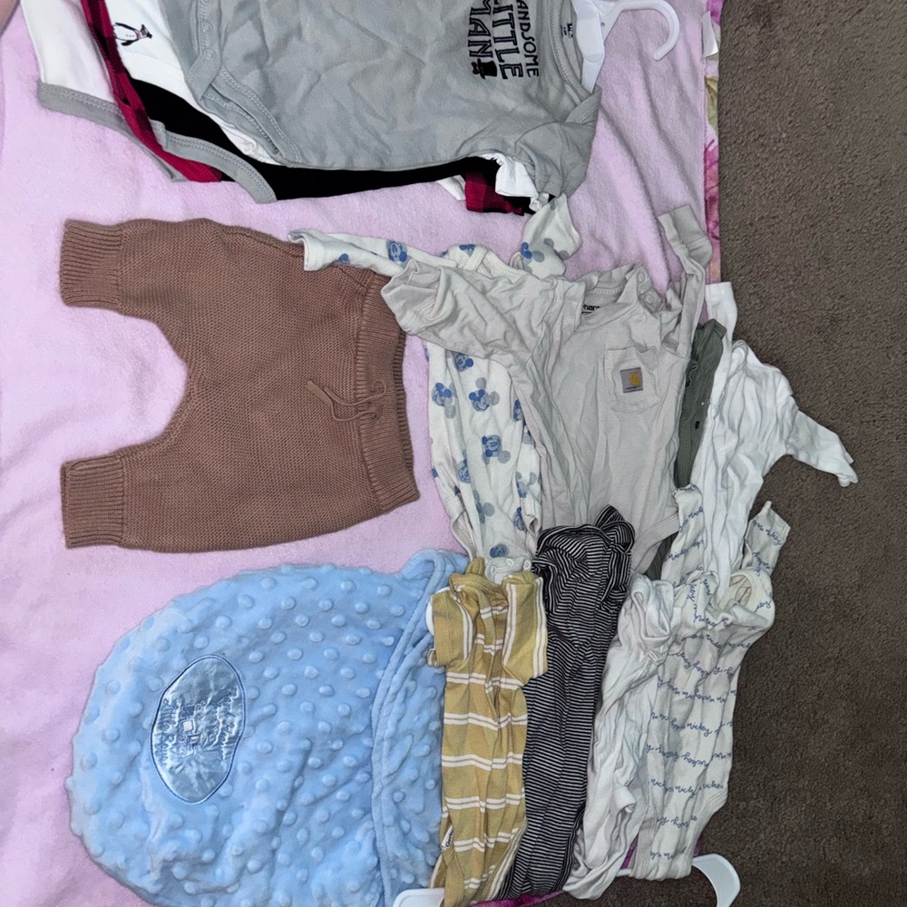 BOYSAssorted Baby Clothing Bundle (15 pieces) newborn-3month